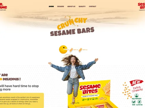 Screenshot of sesame-snaps.com
