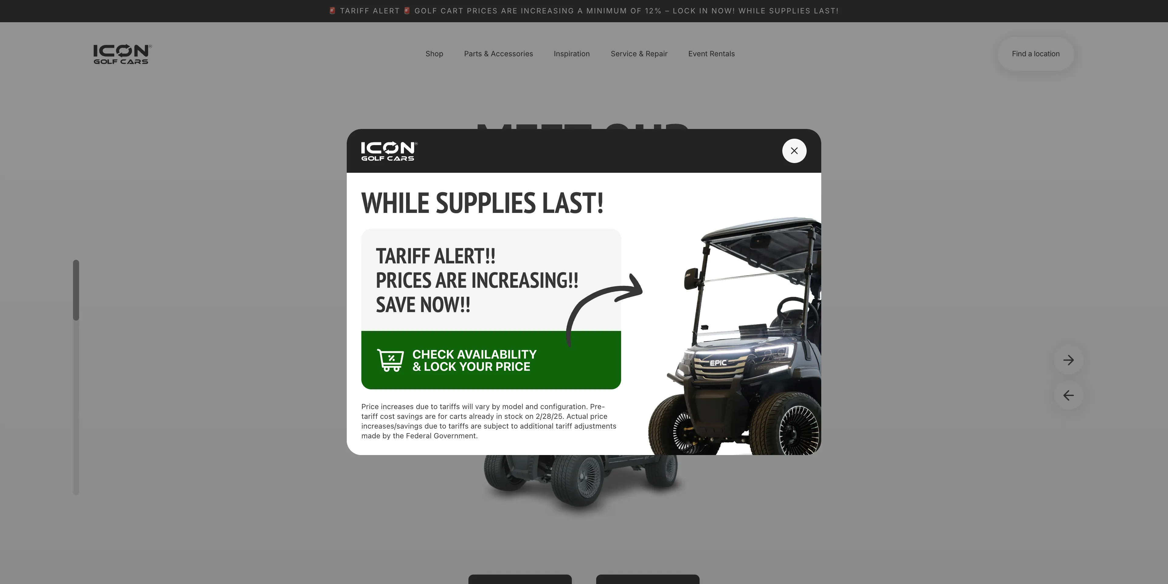 https://icongolfcartsusa.com